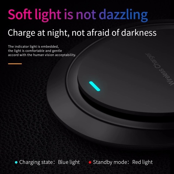 SEFKAII Portable Qi 10W Wireless FastCharging  Pad - Picture 6 of 15